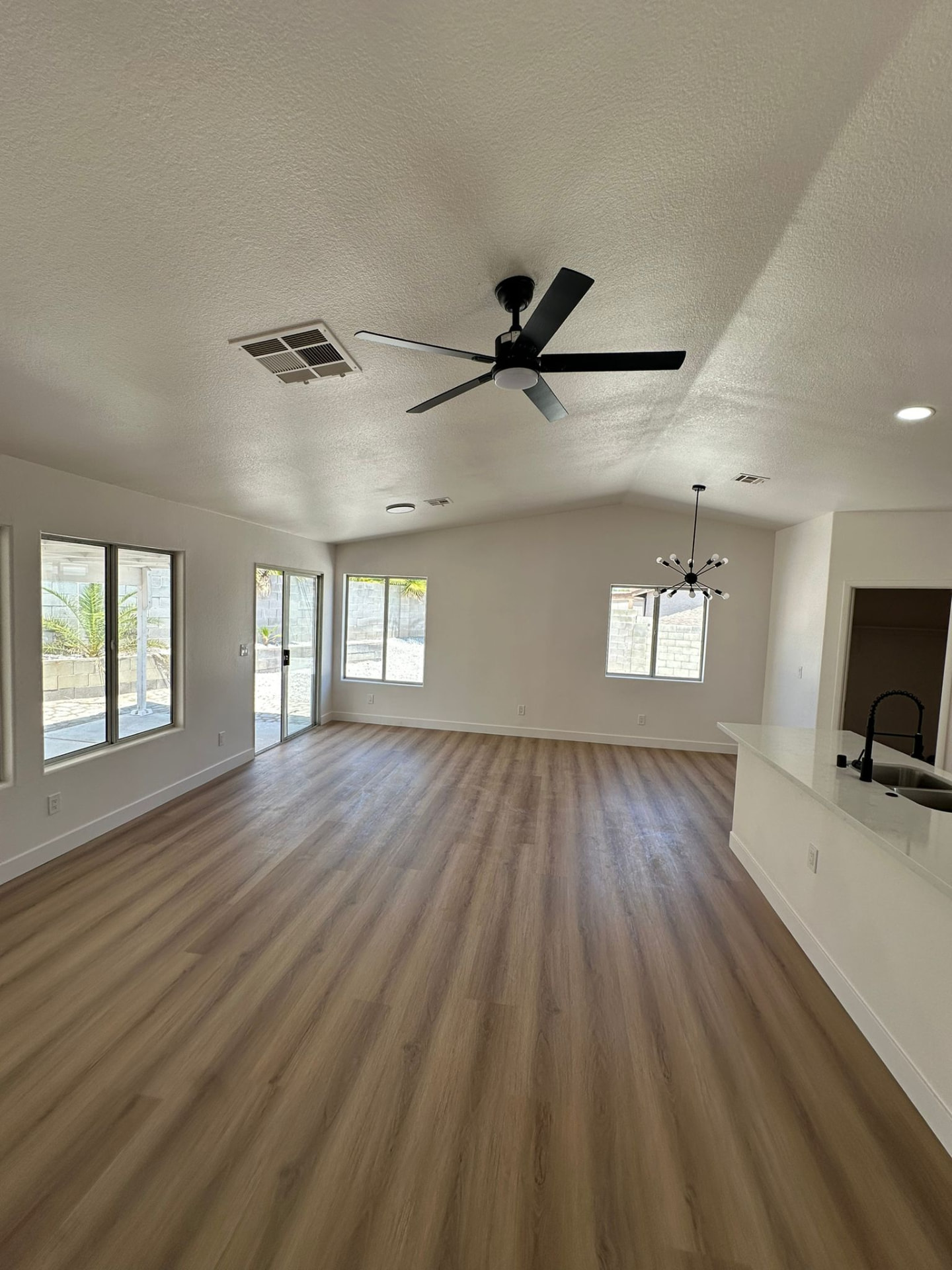 Completed home renovation